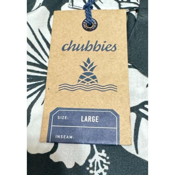 NWT CHUBBIES HAWAIIAN SUNDAY SHIRT SZ L THE VISUAL FERNER FLORAL ALL OVER PRINT - Picture 3 of 7